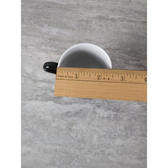 Set‎ of 3 Signature Housewares Inc. Cup & Saucers, Espresso Cups, Back & White - Picture 9 of 10